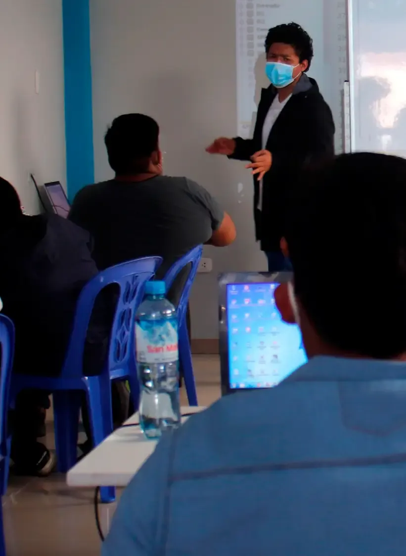 Fondo de la sección