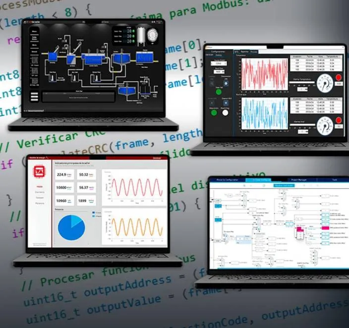 Imagen de fondo de alguien programando